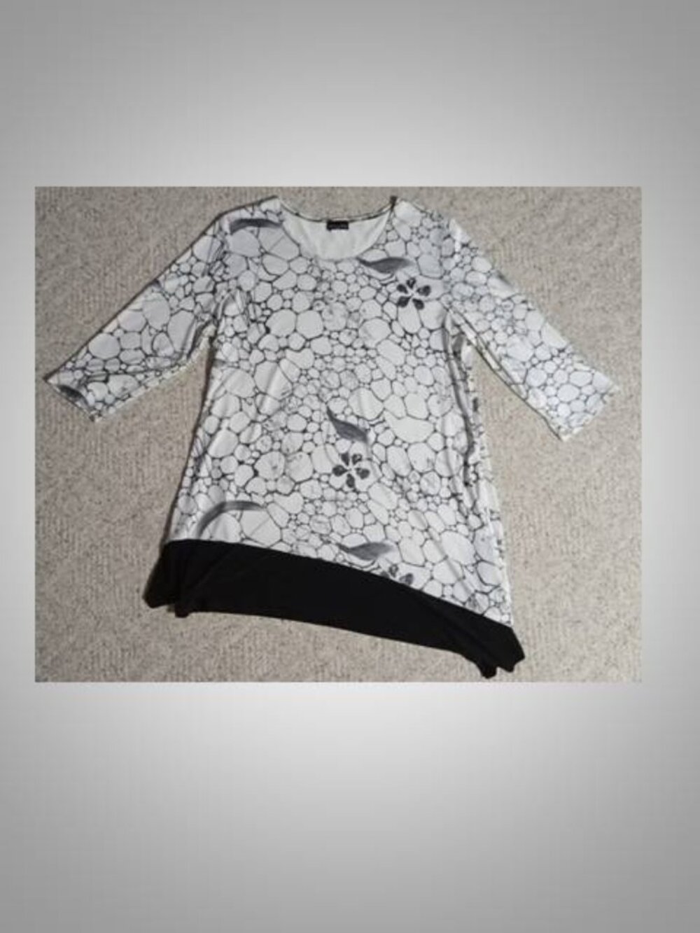 Caribe women's top blouse size medium